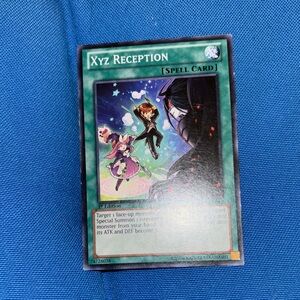 Yugioh Card Xyz Reception Spell Card 1st Edition 1996 NWOTS